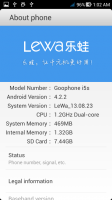 Lewa OS Goophone i5s