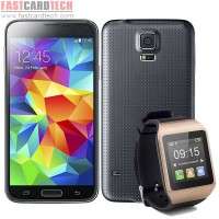 HDC Galaxys S5 Lte- MTK6582 Quad Core 1.3Ghz 5.1 IPS Screen Android 4.4.2 Phone