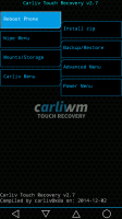 Carliv Touch Recovery