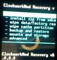Karbonn A1 CWM Recovery