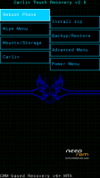 Carliv Touch Recovery 2.4