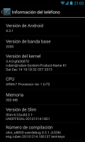 SlimROM (SlimBean) 4.3