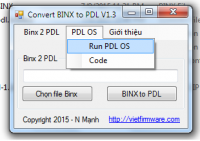 Tool convert Sky Pantech firmware Binx To PDL