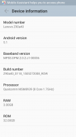 LENOVO Z90-7 ROM update Android 5.1 Multilingual, Google Service, ROOT