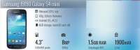 Samsung Galaxy S4 Mini  –  GT-I9190