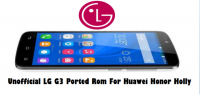 Honor Holly-U19 LG G3 Ported Rom