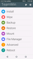 TWRP 2.8.7.0 color