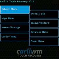 Recovery Carliv Touch CWM Recovery Carliv Touch CWM