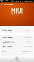 Lenovo A850I MIUI V5 Brush Pack stabe and smooth