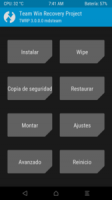 TWRP 3.0 Bluboo Xtouch