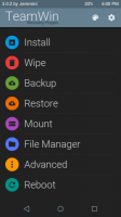 TWRP Material design