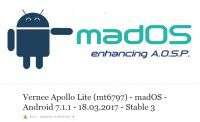madOS – Android 7.1.1 – 18.03.2017 – Stable 3