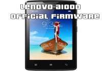 Firmware Lenovo A1000