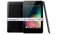 LineageOS 15 for Nexus 7