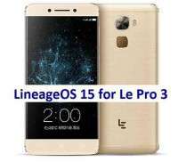 LineageOS 15 for Le Pro 3