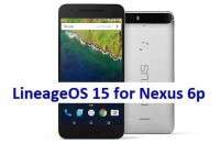 LineageOS 15 for Nexus 6p