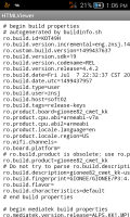 Build.Prop of stock ROM 100℅ original
