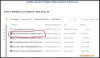 TUTORIAL COMO REALIZAR ROM PARCHADAS