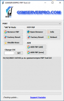 GSM SERVER PRO FRP TOOL V2.0 (NO LOGIN) GSM SERVER PRO FRP TOOL V2.0 (NO LOGIN)