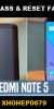 Factory Reset & FRP Reset Xiaomi Redmi Note 5