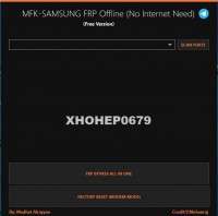 MFK SAMSUNG FRP OFFINE (NO INTERNET NEED) MFK SAMSUNG FRP OFFINE (NO INTERNET NEED)