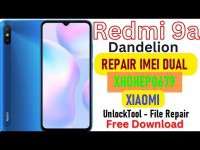 FILE REPAIR IMEI DUAL XIAOMI REDMI 9A WITH UNLOCKTOOL