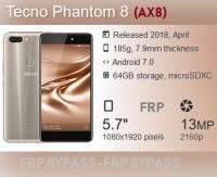 FRP TECNO PHANTOM 8 (AX8) MT6757