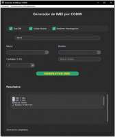 GENERATOR TOOL IMEI COD99 GENERATOR TOOL IMEI COD99