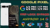 GOOGLE PIXEL {6,6Pro,7,7Pro,8,8Pro,9,9Pro} FRP WITHOUT PC