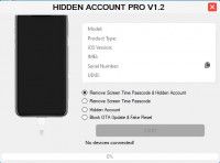 HIDDEN ACCOUNT PRO TOOL V1.2 (OFFINE)